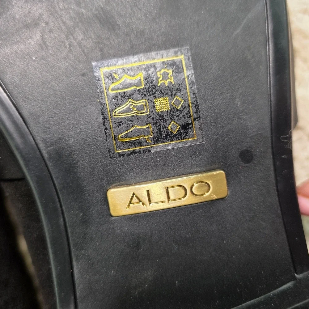 Aldo suede loafers